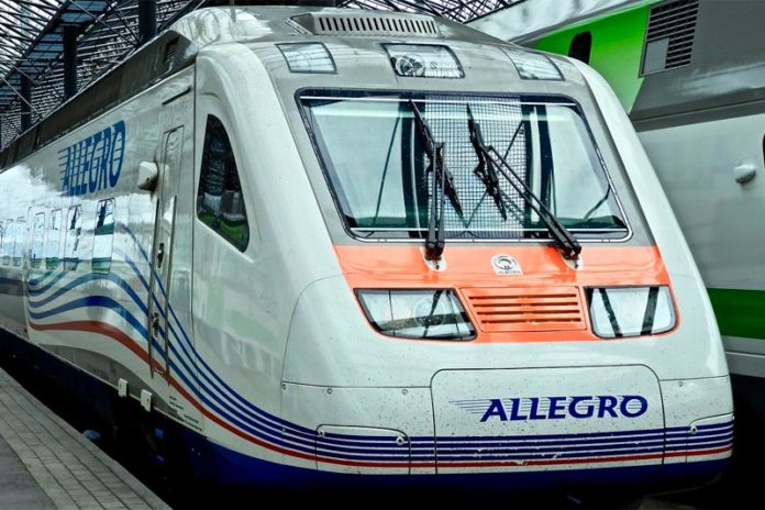 Поезд Аллегро (Россия-Финляндия) скоростной поезд Аллегро